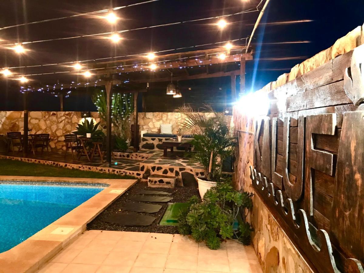 Kalufa Surf House Hostel El Cuchillo Ngoại thất bức ảnh